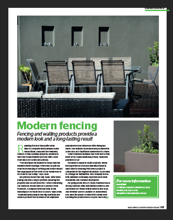 Backyard & Garden Design Ideas Magazine - foamfast